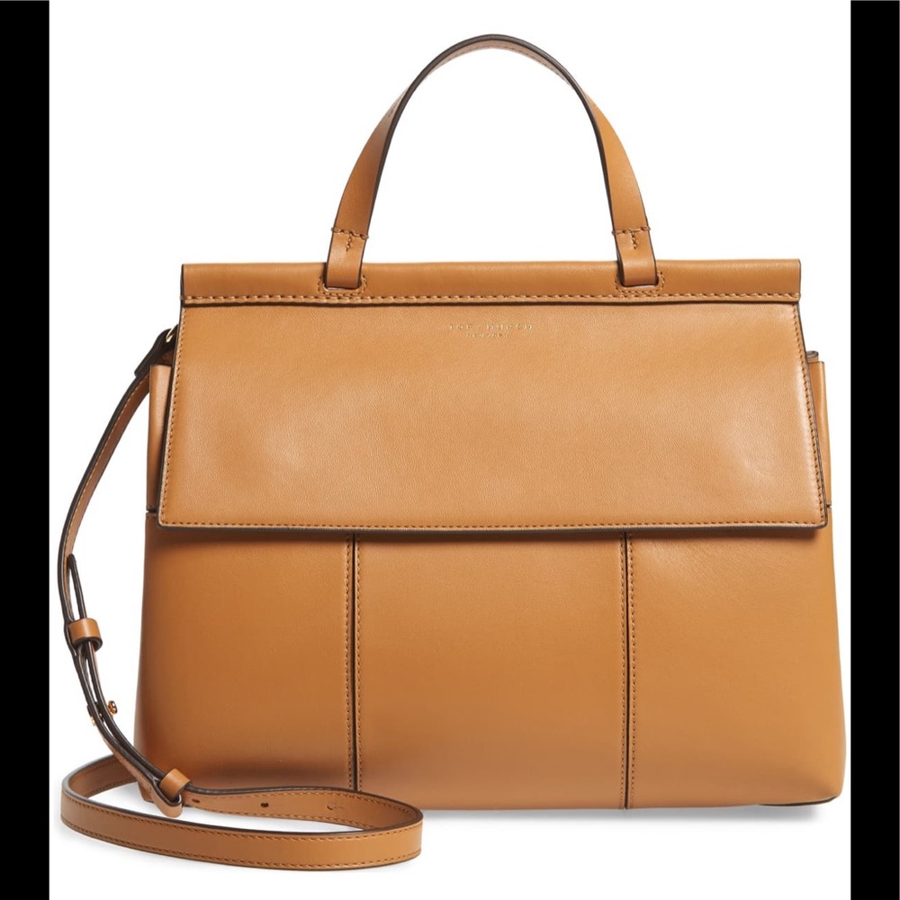 Tory Burch Leather Too Handle Satchel